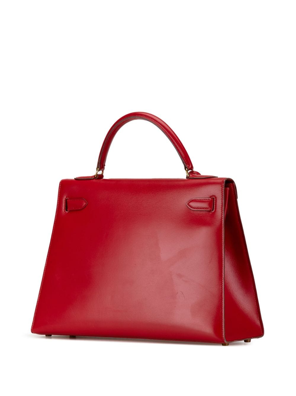 Hermès Pre-Owned 1991 Box Calf Kelly Sellier 32 satchel - Rood