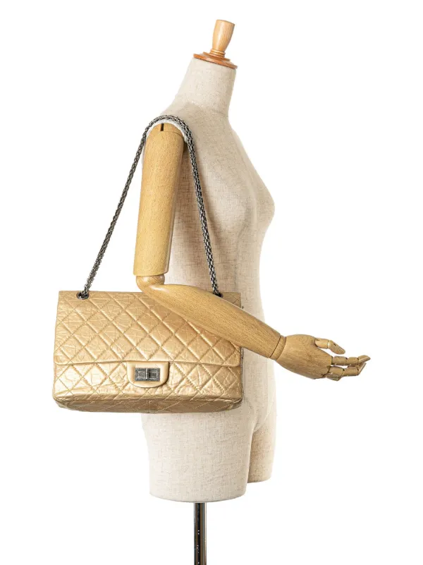 CHANEL Pre-Owned 2008-2009 Reissue 2.55 Aged Calfskin Double Flap