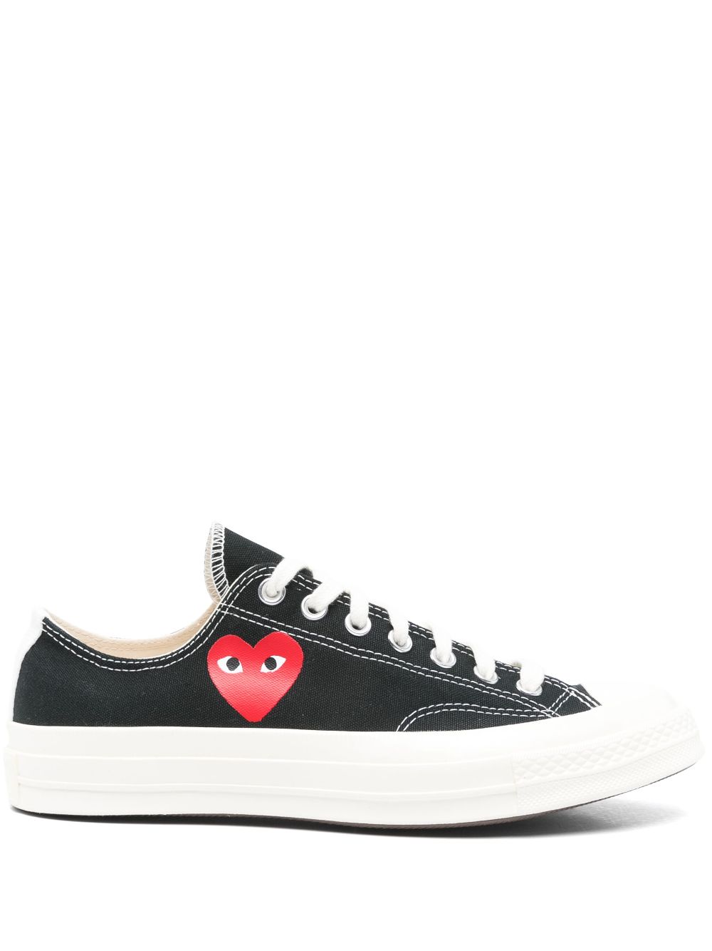 Comme Des Garçons Play x Converse Chuck Taylor 70 Small Red Heart sneakers Black