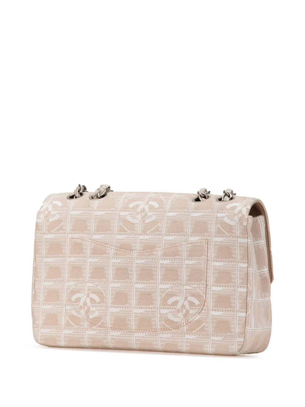 CHANEL Pre-Owned 2002-2003 Medium New Travel Line Single Flap shoulder bag - Bruin