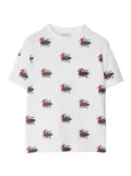 Burberry Kids Duck cotton T-shirt - White