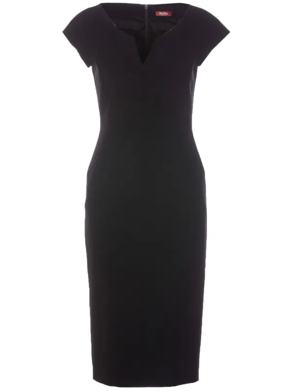 アウトレット★Max Mara Studio★visby キャディシースドレス Max Mara Visby ドレス | ブラック | FARFETCH JP