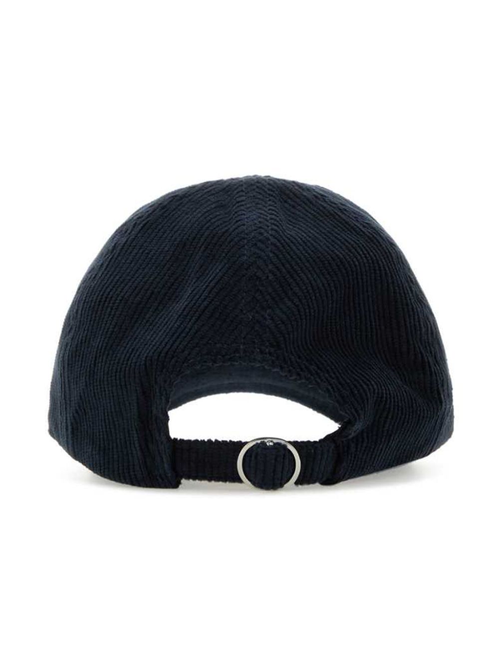 Emporio Armani corduroy baseball cap - Blauw