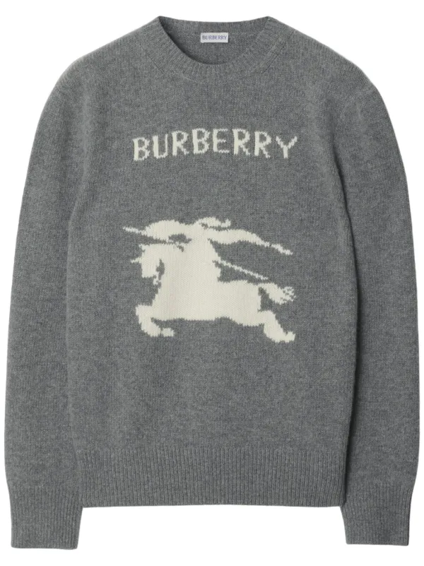 Burberry sweater grey on sale