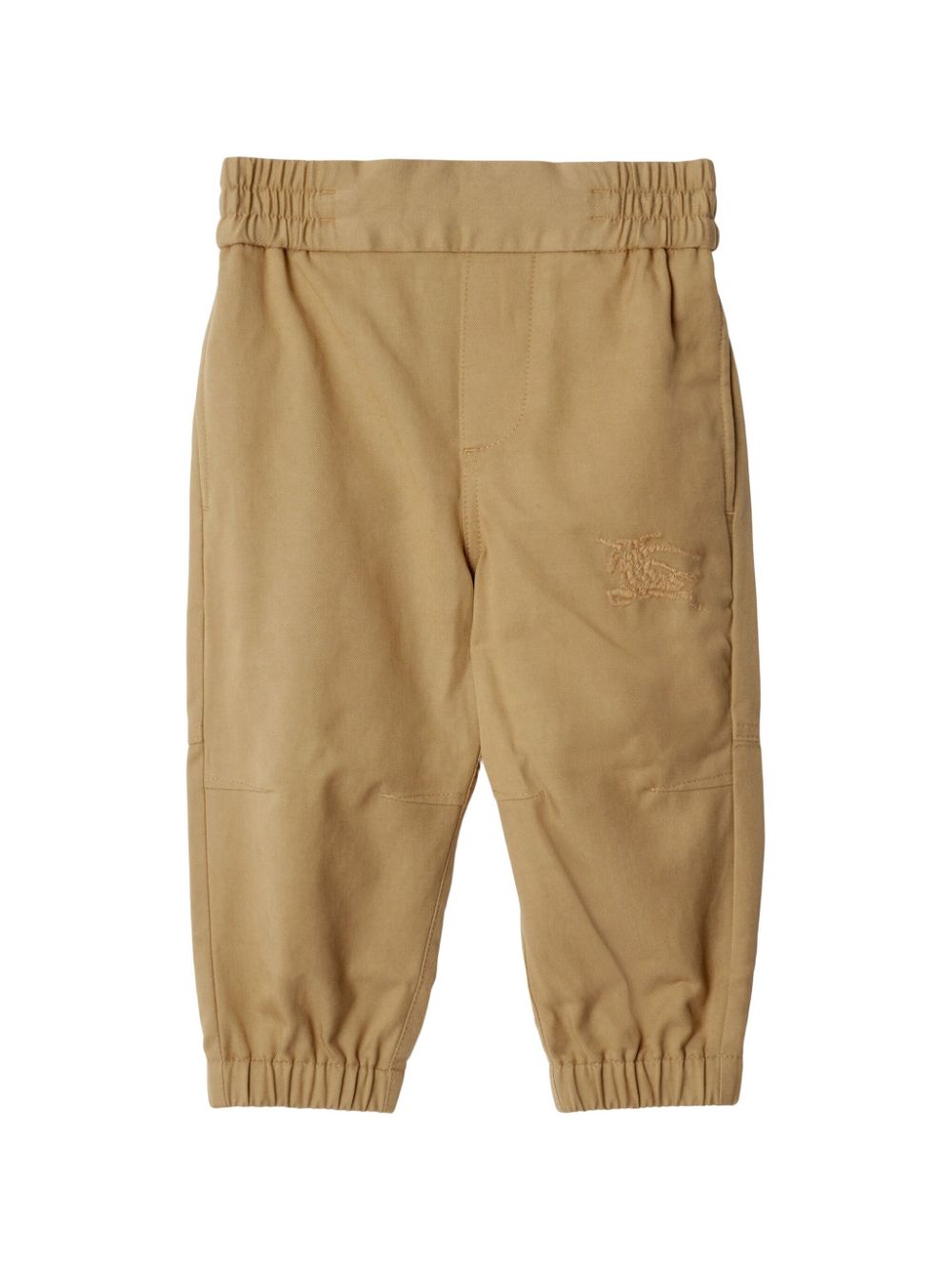 Burberry Kids Broek met logo Beige