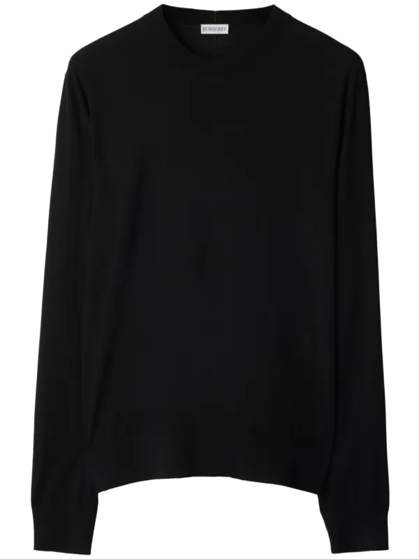 Burberry Wool Sweater | Black | FARFETCH