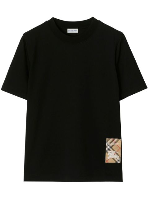 Burberry check-patch T-shirt Women