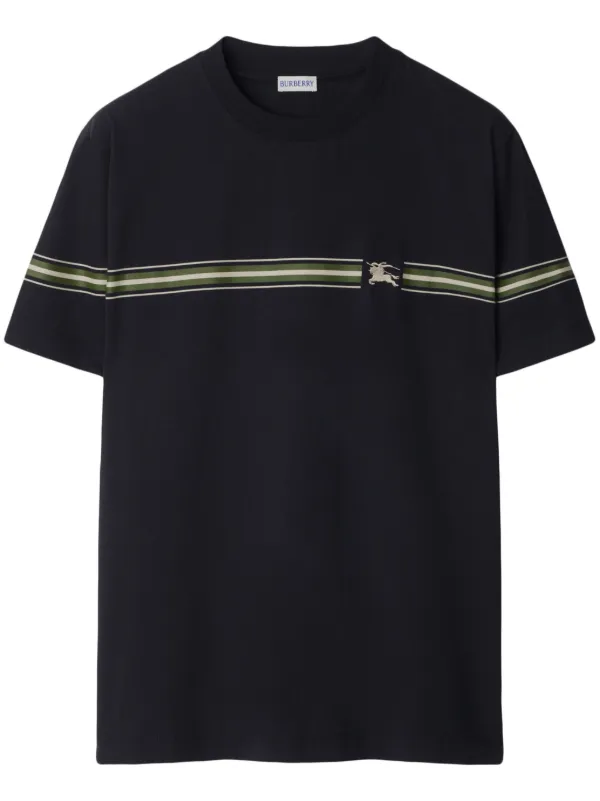 Tシャツ・カットソー Burberry FW25 Black stretch poplin shirt (8057473 A1189) 26873189_56508589_600.jpg