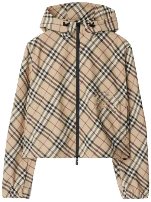 Veste à carreaux - Burberry - Modalova