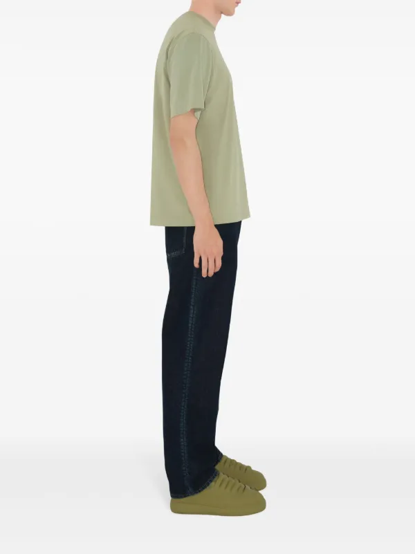Tシャツ・カットソー Burberry Ekd Motif Crewneck T-shirt Burberry EKD Cotton T-shirt | Green | FARFETCH