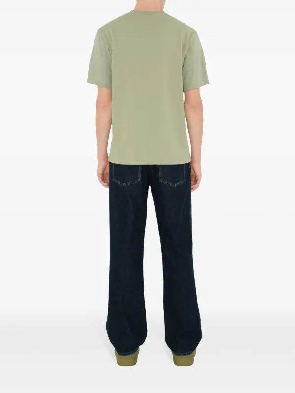 BURBERRY BLACK LABEL カフリンクス 緑 Burberry EKD Cotton T-shirt | Green | FARFETCH