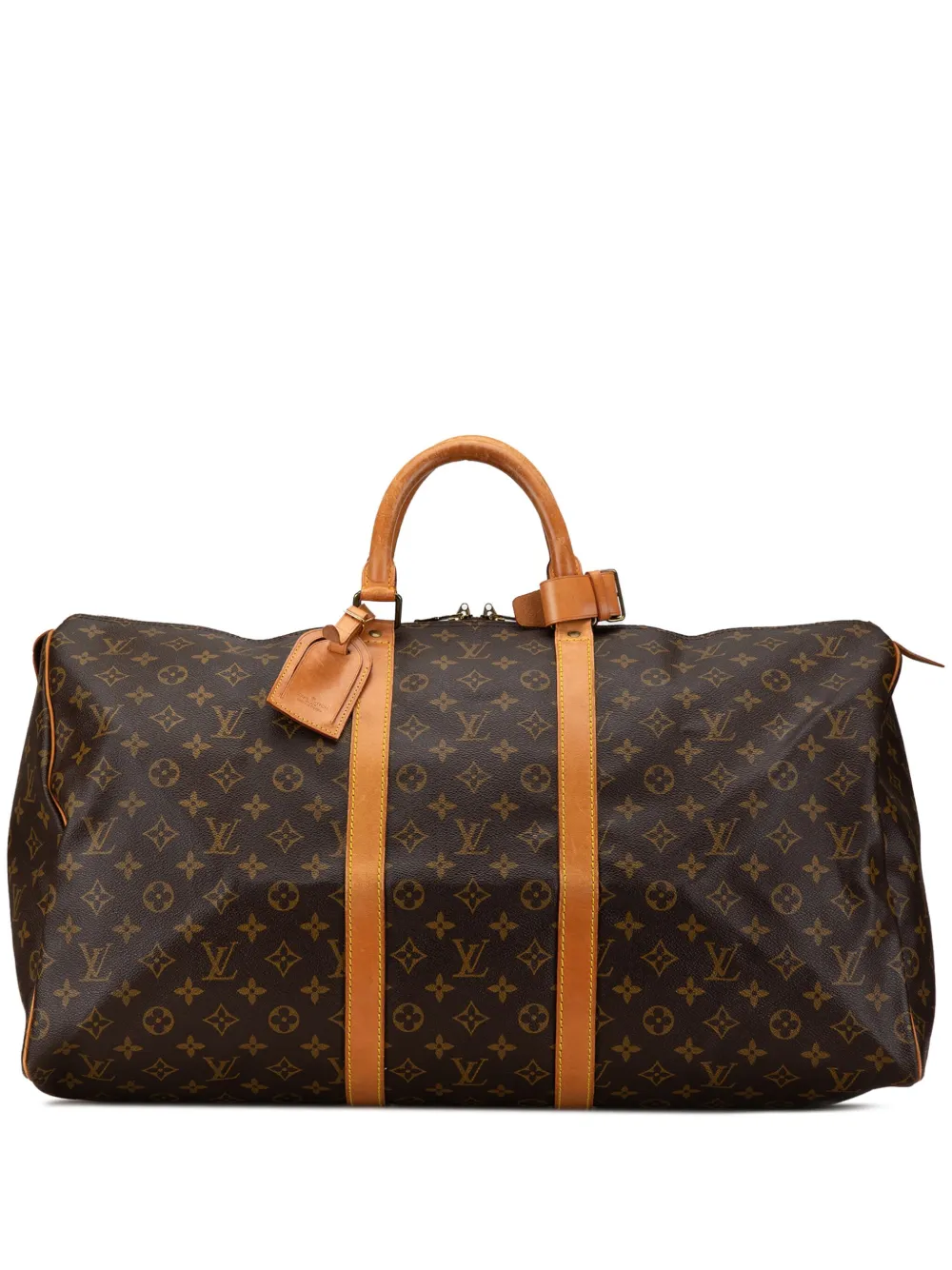 Cheap Louis Vuitton Pre-Owned 1987 Monogram Keepall 55 travel bag WOMEN