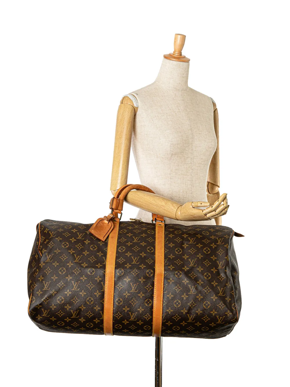 Cheap Louis Vuitton Pre-Owned 1987 Monogram Keepall 55 travel bag WOMEN