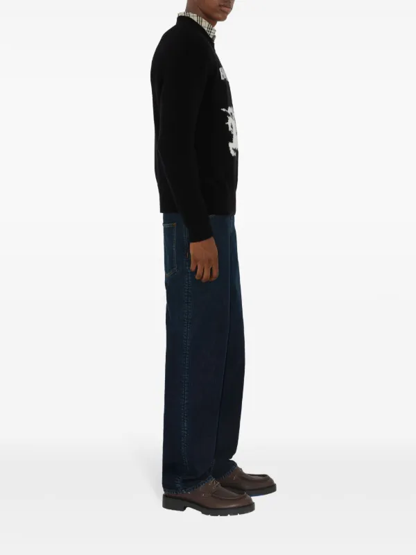 Burberry EKD Sweater | Black | FARFETCH