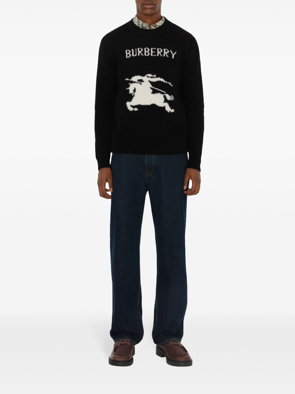 Burberry EKD sweater - Zwart