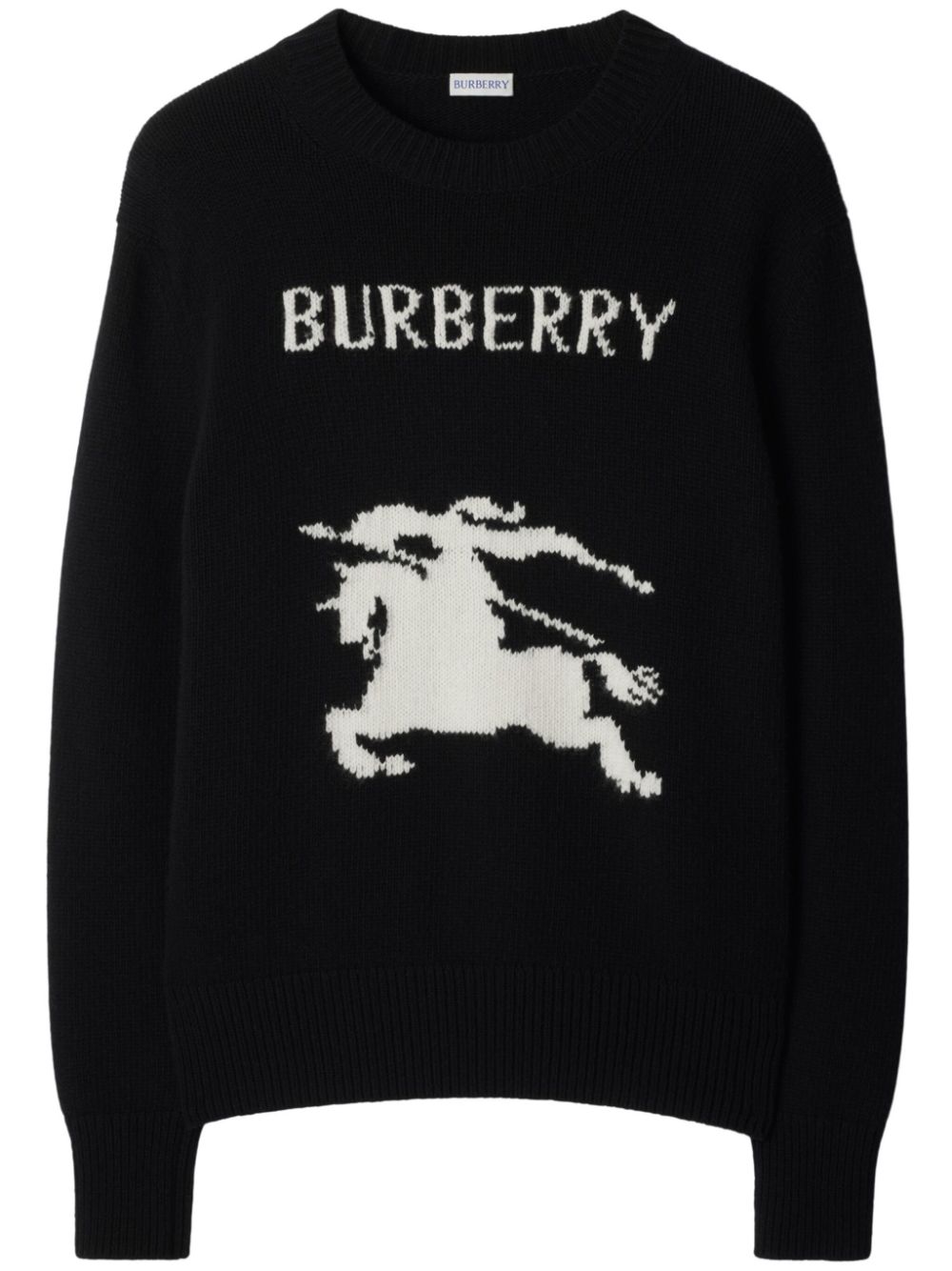 Burberry EKD Sweater Black FARFETCH TR