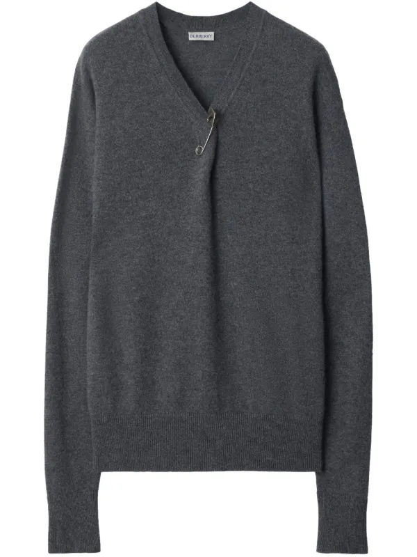 Burberry Cashmere Jumper in Grey