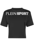 Plein Sport cropped T-shirt - Black