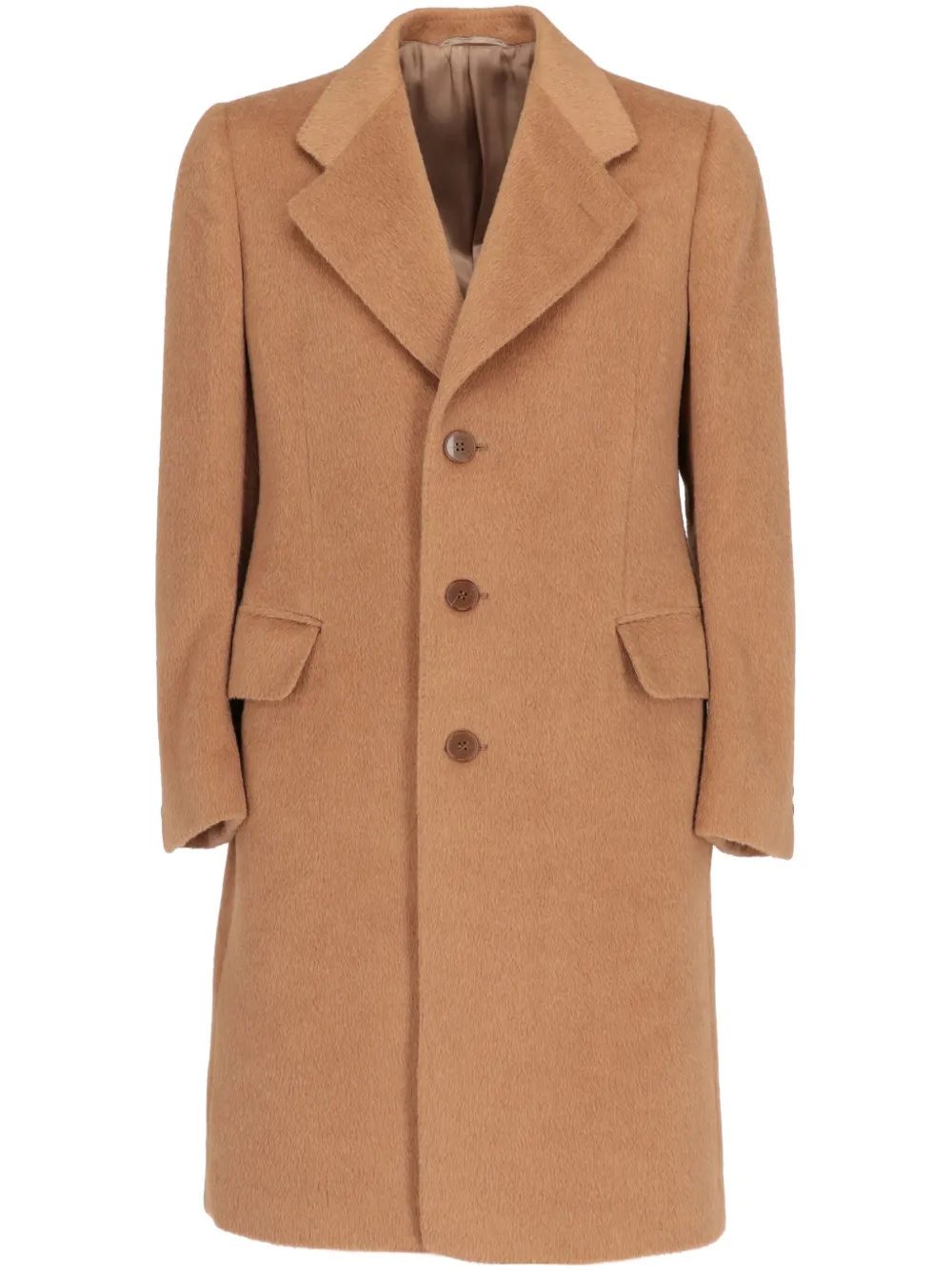 A.N.G.E.L.O. Vintage Cult 1970 single-breasted coat – Brown