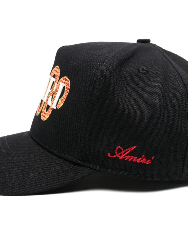 AMIRI Snake Cap | Black | FARFETCH