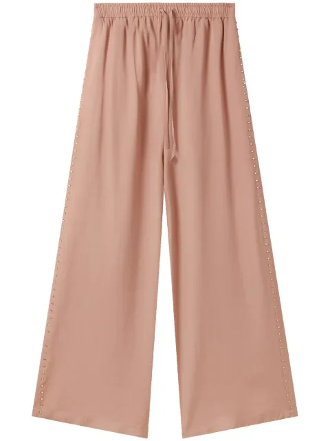 Stella McCartney pantalones con detalles de cristal