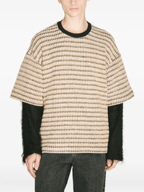 Song For The Mute double-layered sweater