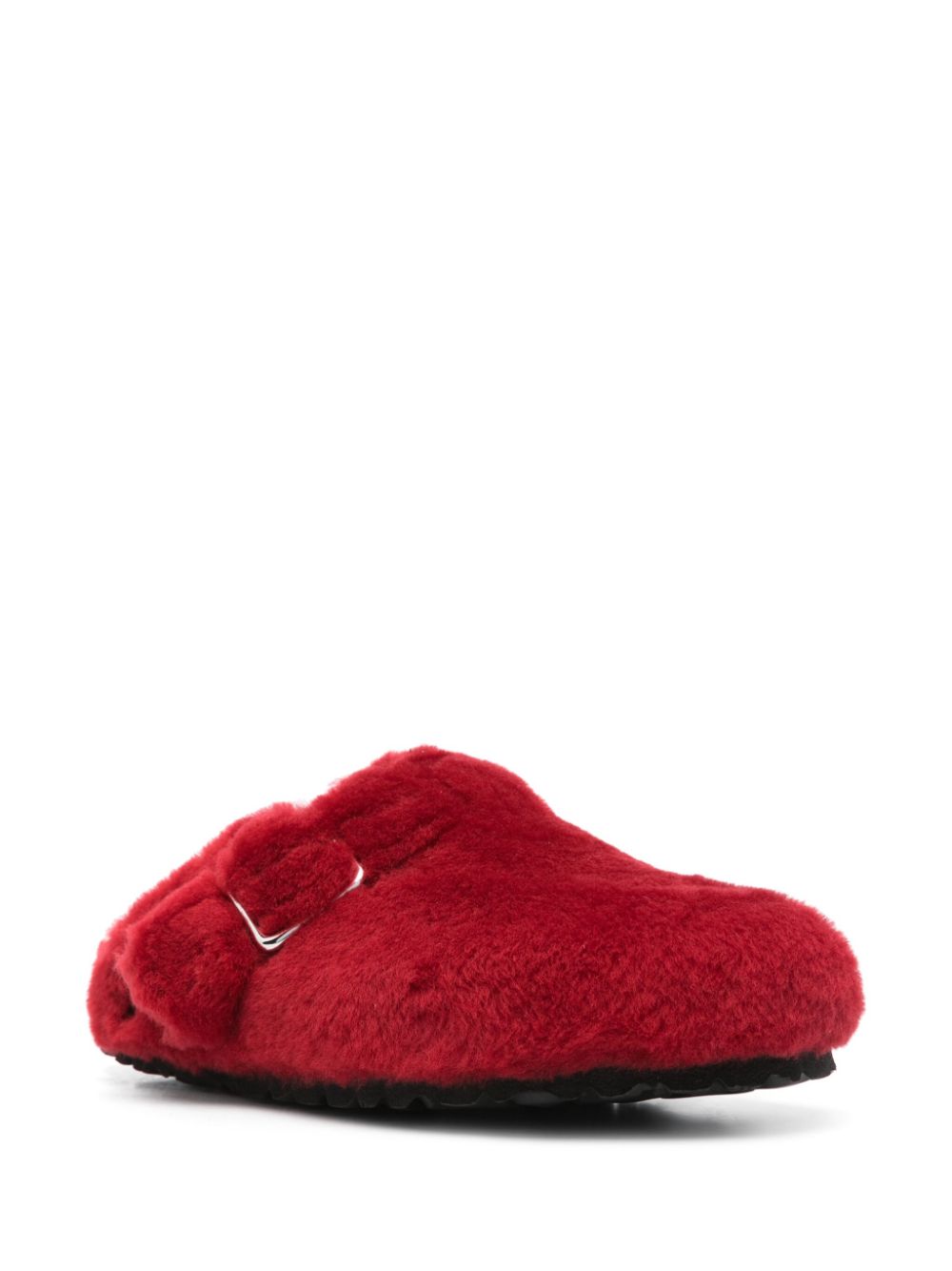 Birkenstock Boston 1774 shearling slippers - Red