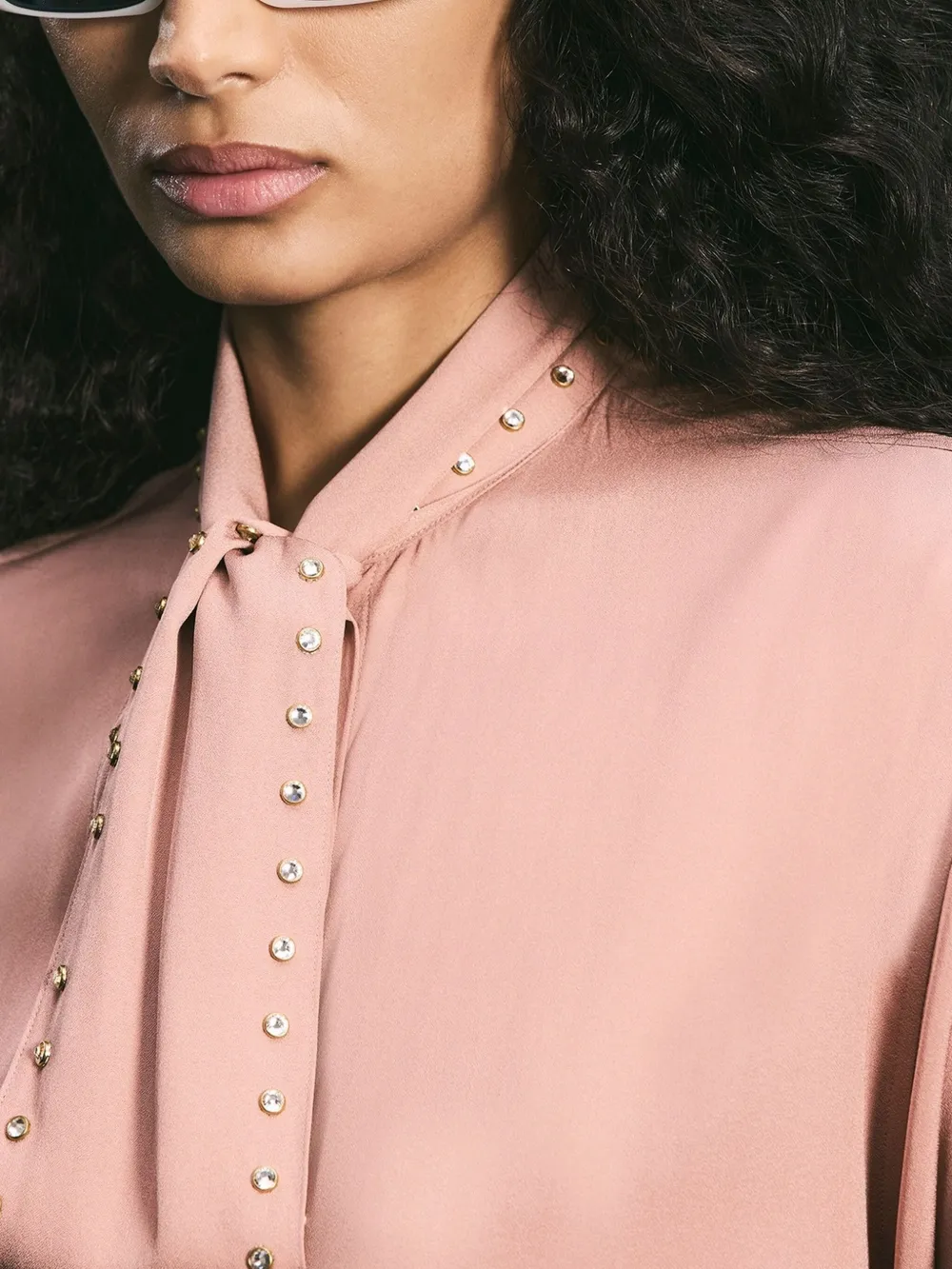 Stella McCartney Broek verfraaid met studs Roze