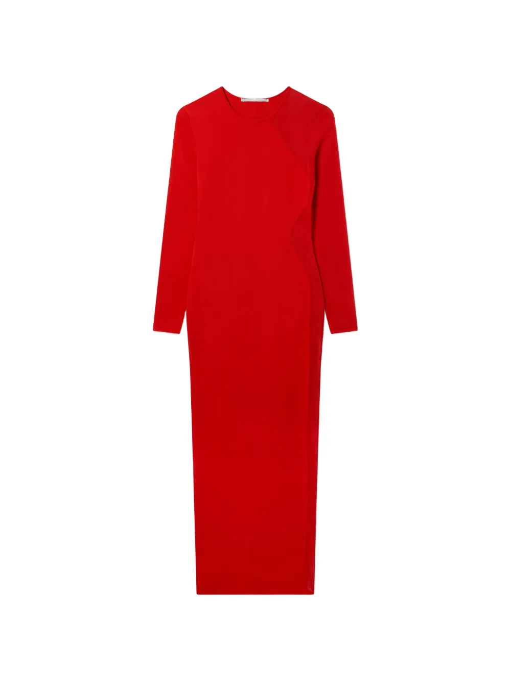 Stella McCartney lace-panel midi dress - Red