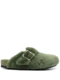 Birkenstock Boston 1774 shearling slippers - Green