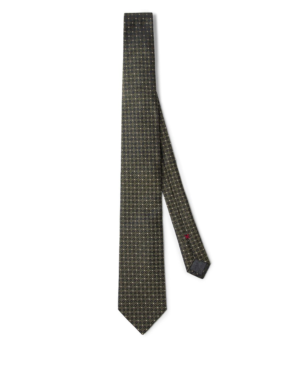 Brunello Cucinelli silk tie - Green