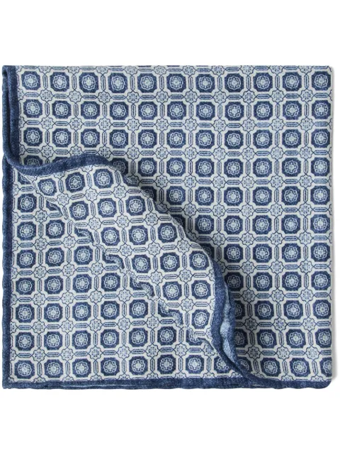 Brunello Cucinelli pattern-print pocket square