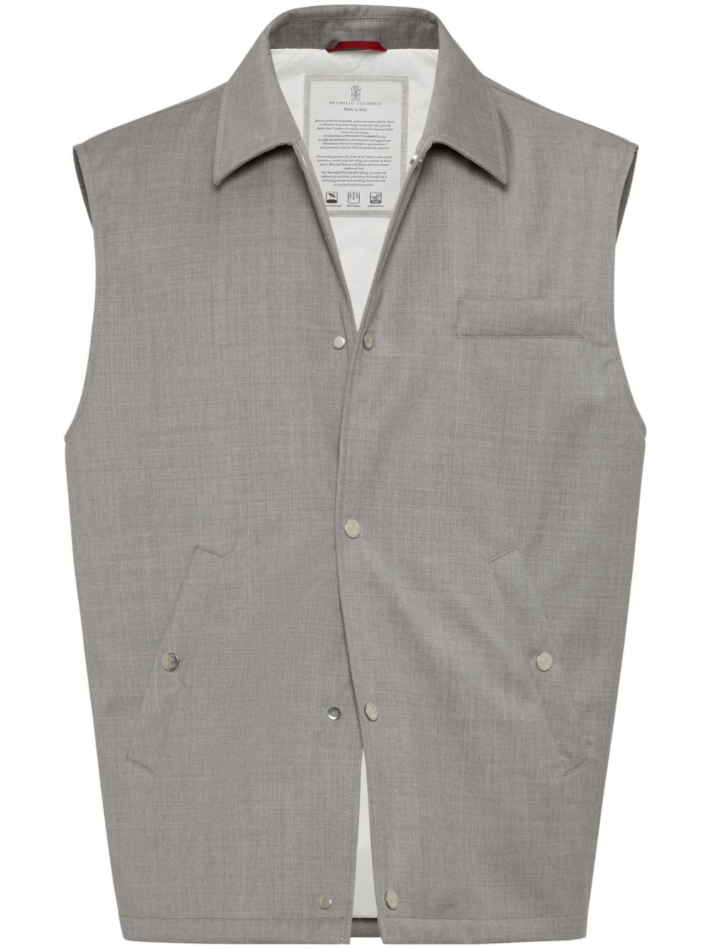 Brunello Cucinelli padded gilet Men