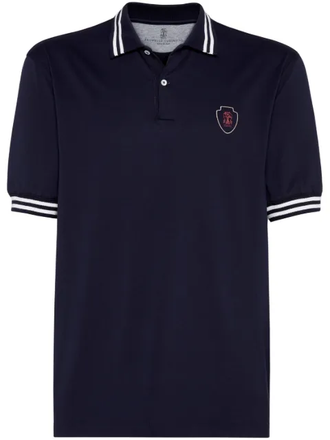 Brunello Cucinelli jersey polo shirt