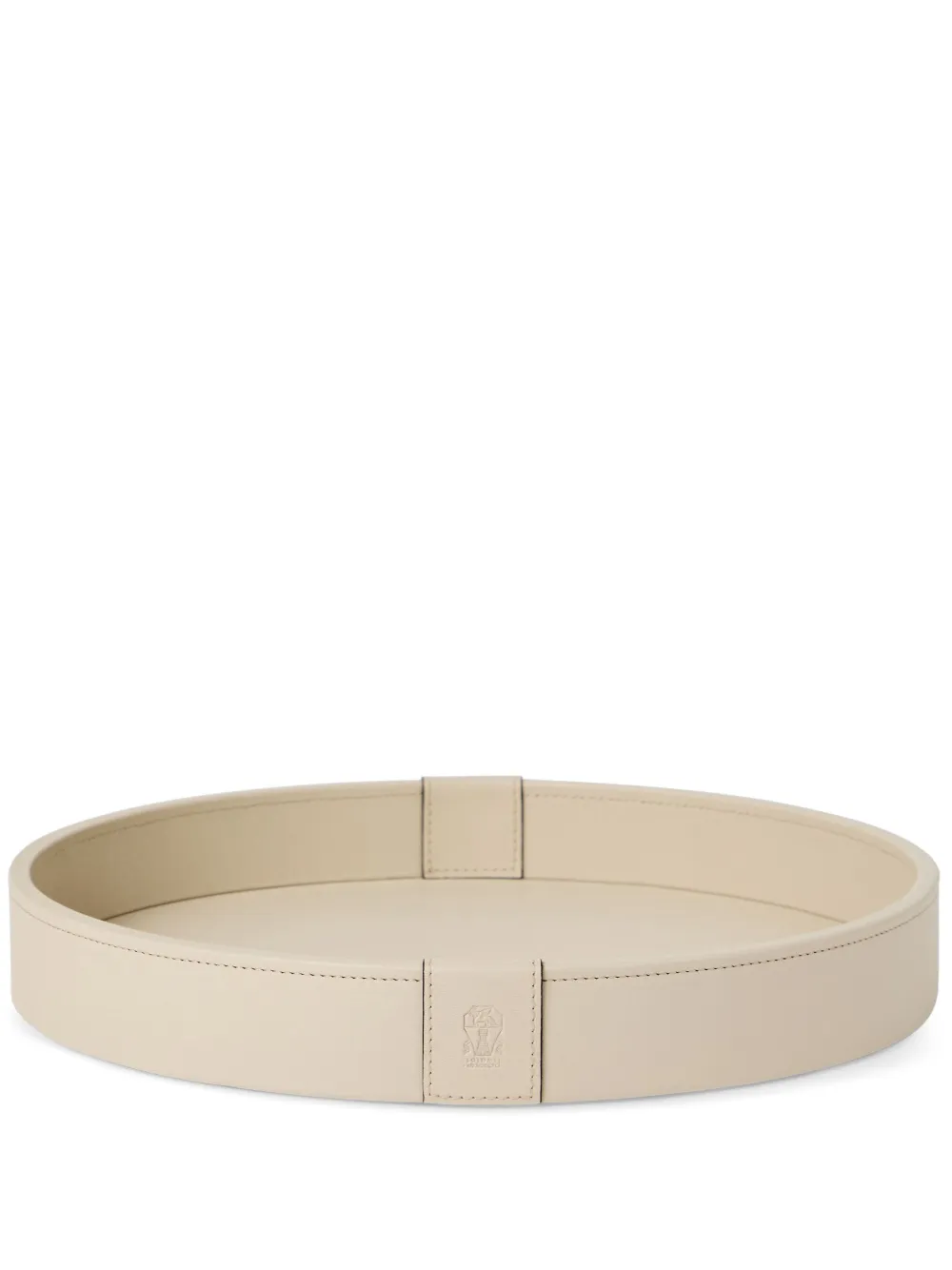 Brunello Cucinelli leather tray | Neutrals | Image 1
