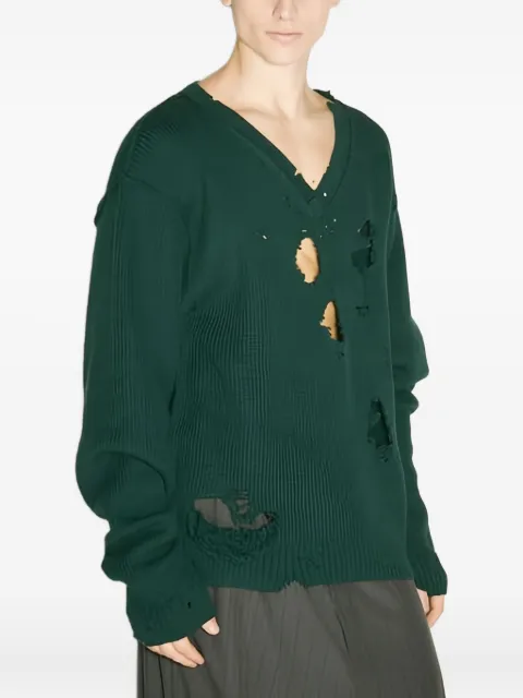 VETEMENTS Pullover im Distressed-Look