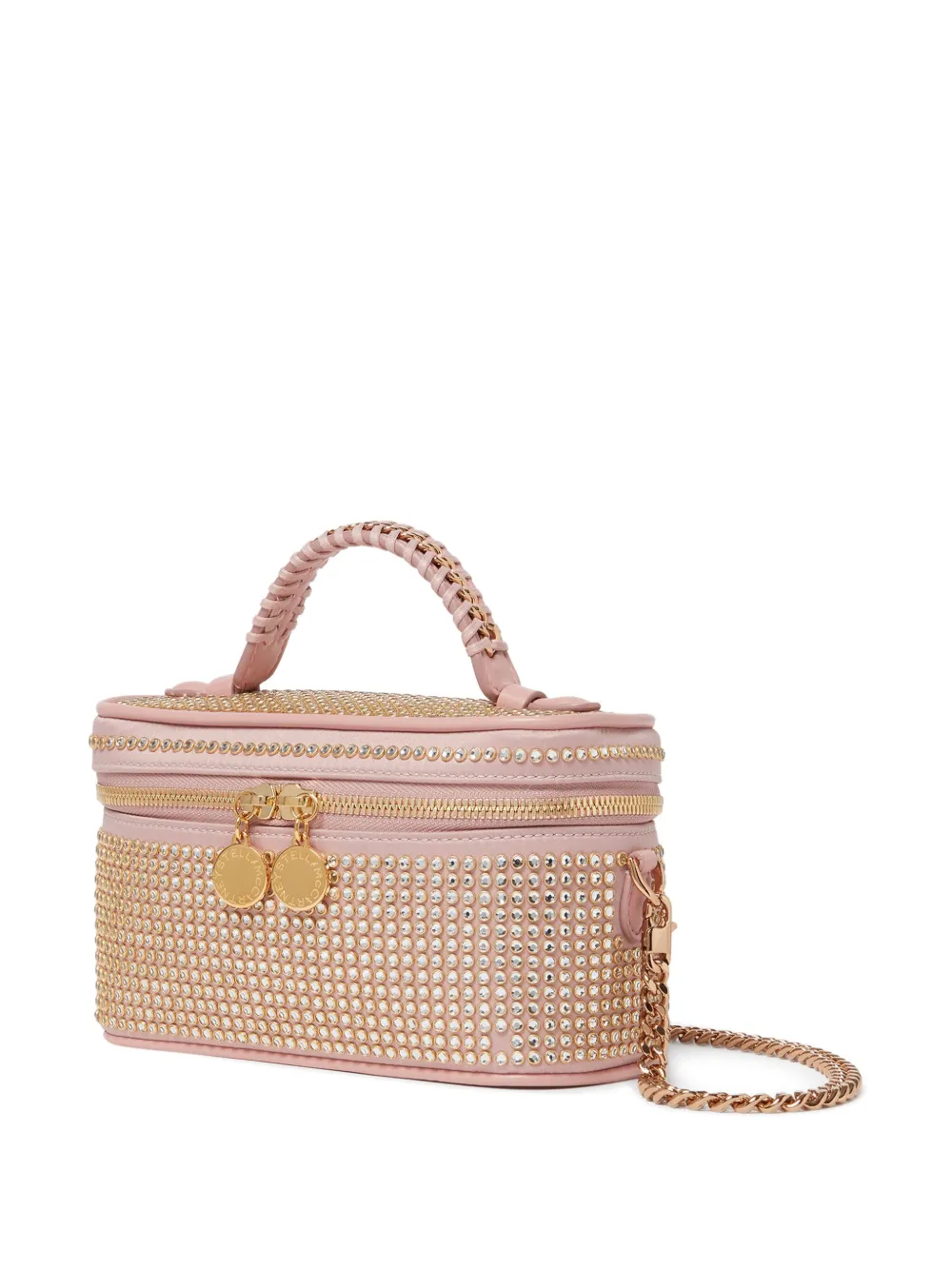 Stella McCartney Crossbodytas verfraaid met kristallen Roze