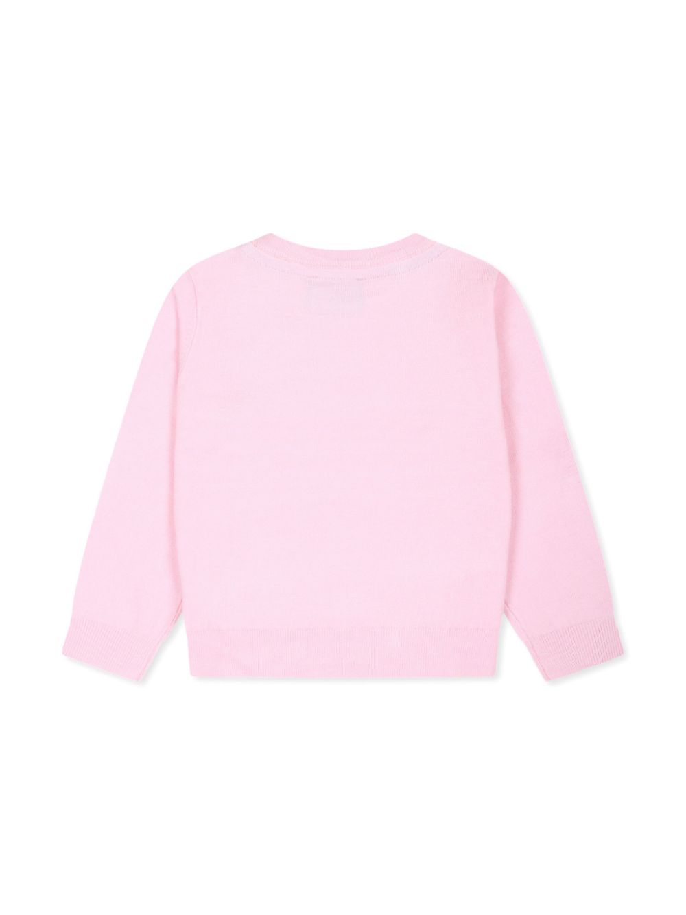 John Richmond Junior logo-jacquard sweater - Roze