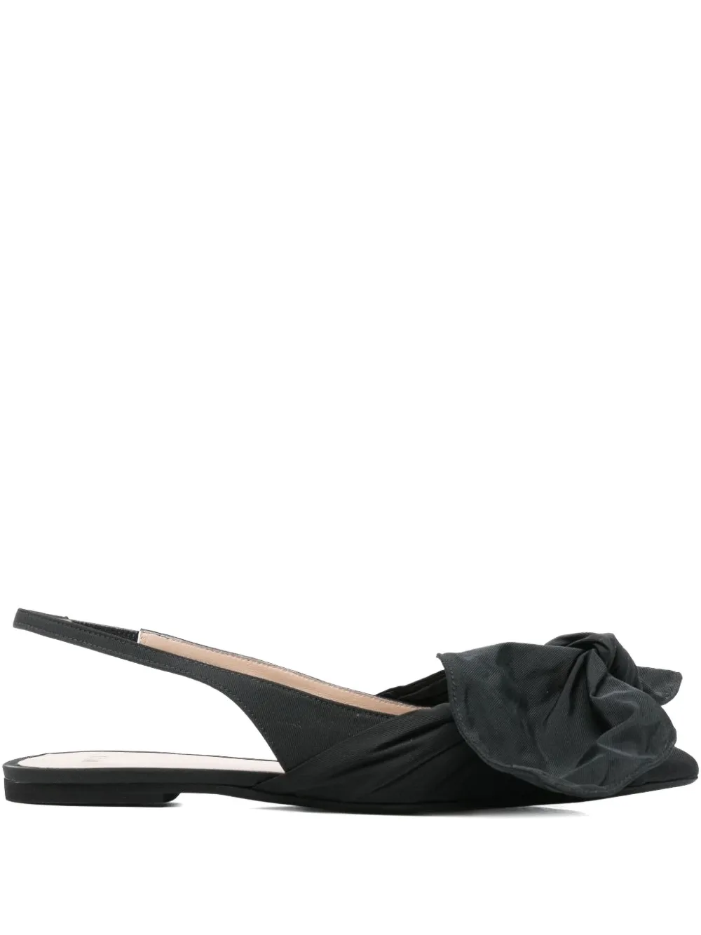 Nº21 Ballerina Slingback Black