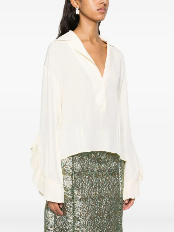 Nº21 Fabric Blouse | White | FARFETCH