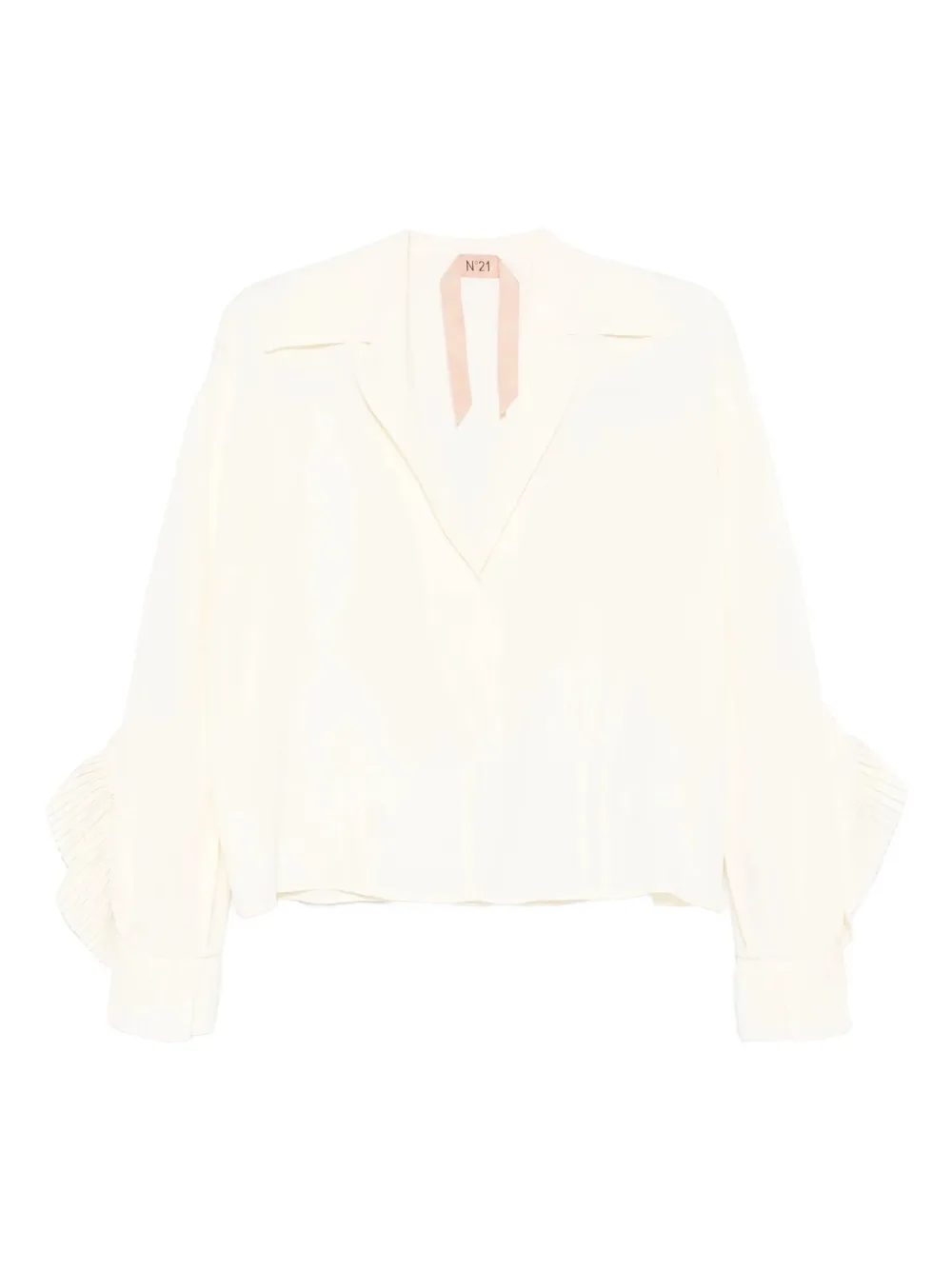 Nº21 blusa en crepé | neutro | Image 1