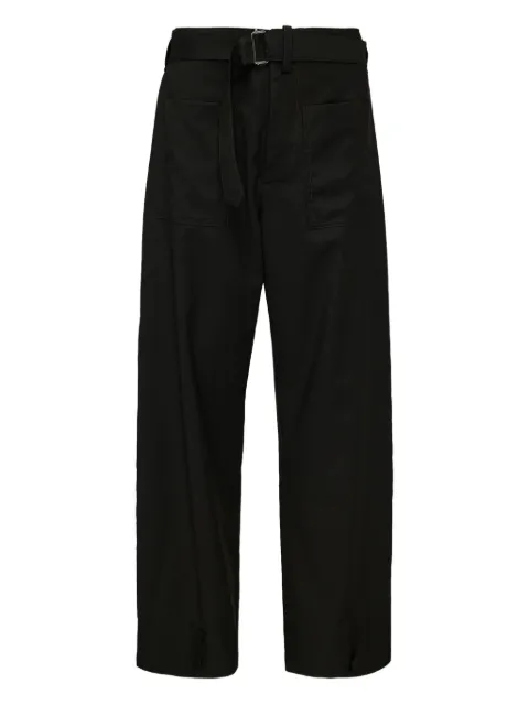 Nº21 Straight-Leg-Hose mit Gürtel