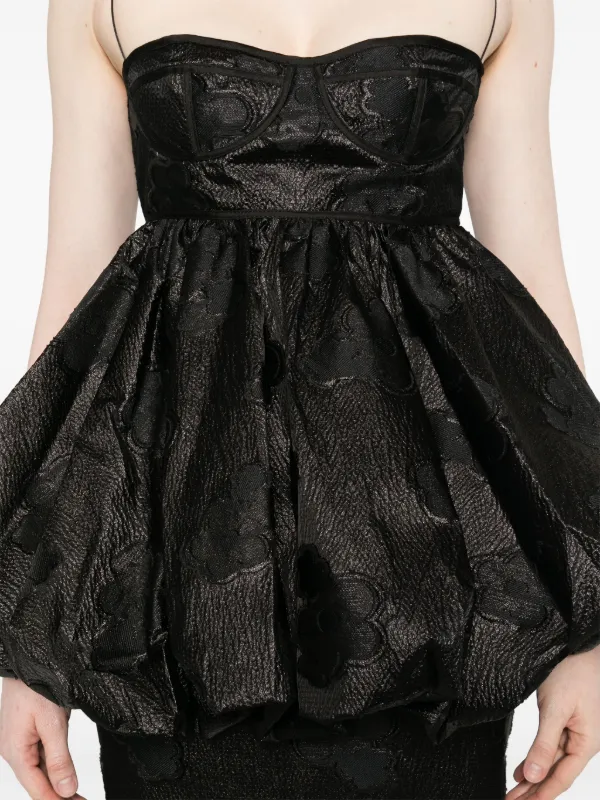 【Cecilie Bahnsen】ANETTE TOP Cecilie Bahnsen Anette Top | Black | FARFETCH