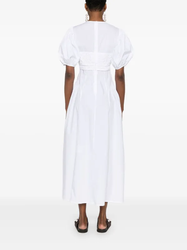 Cecilie Bahnsen Clementine Dress | White | FARFETCH