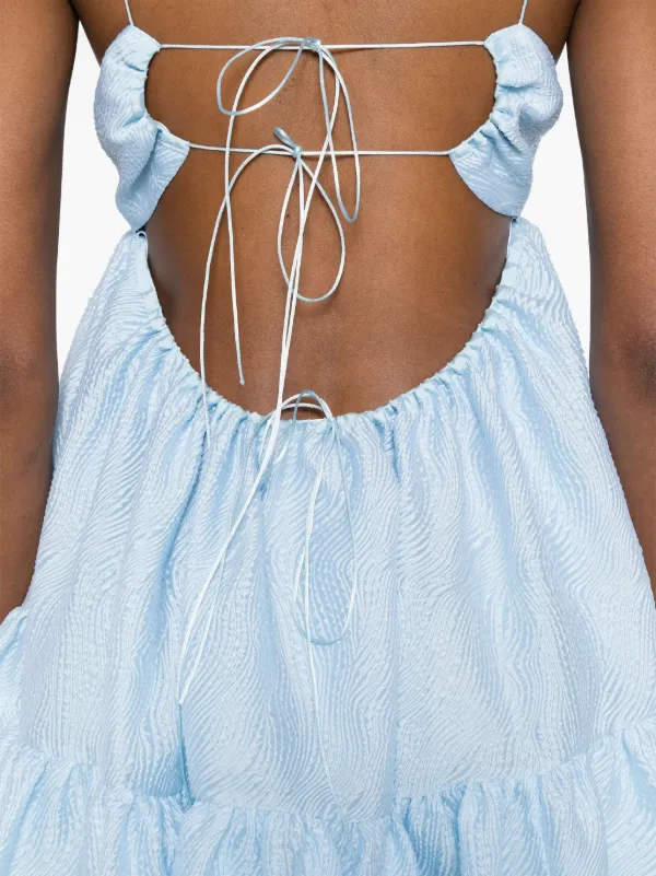 Cecilie Bahnsen Sofie Dress | Blue | FARFETCH JO