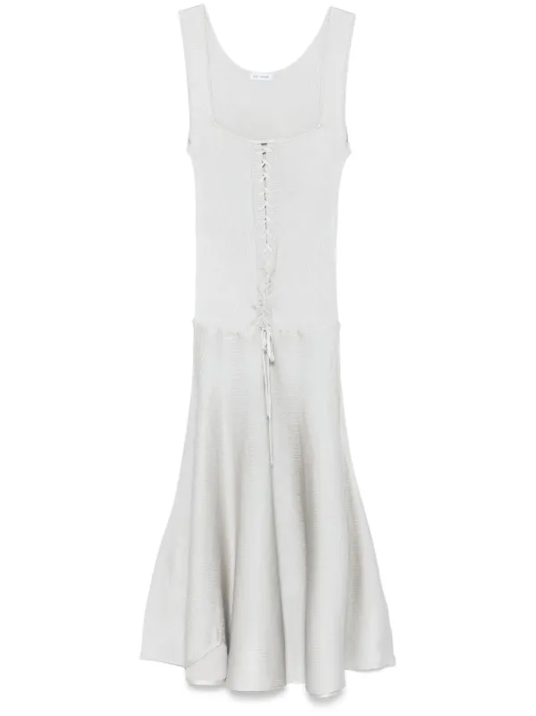 Judy Turner Mars Midi Dress | Grey | FARFETCH GE
