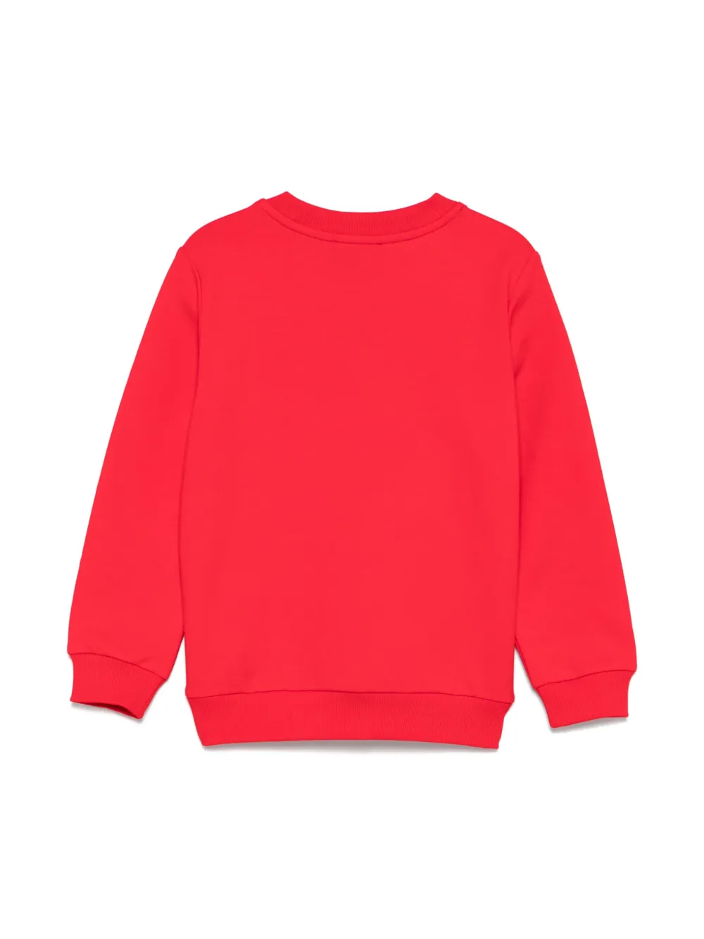 Moschino Kids logo-print sweatshirt - Rood
