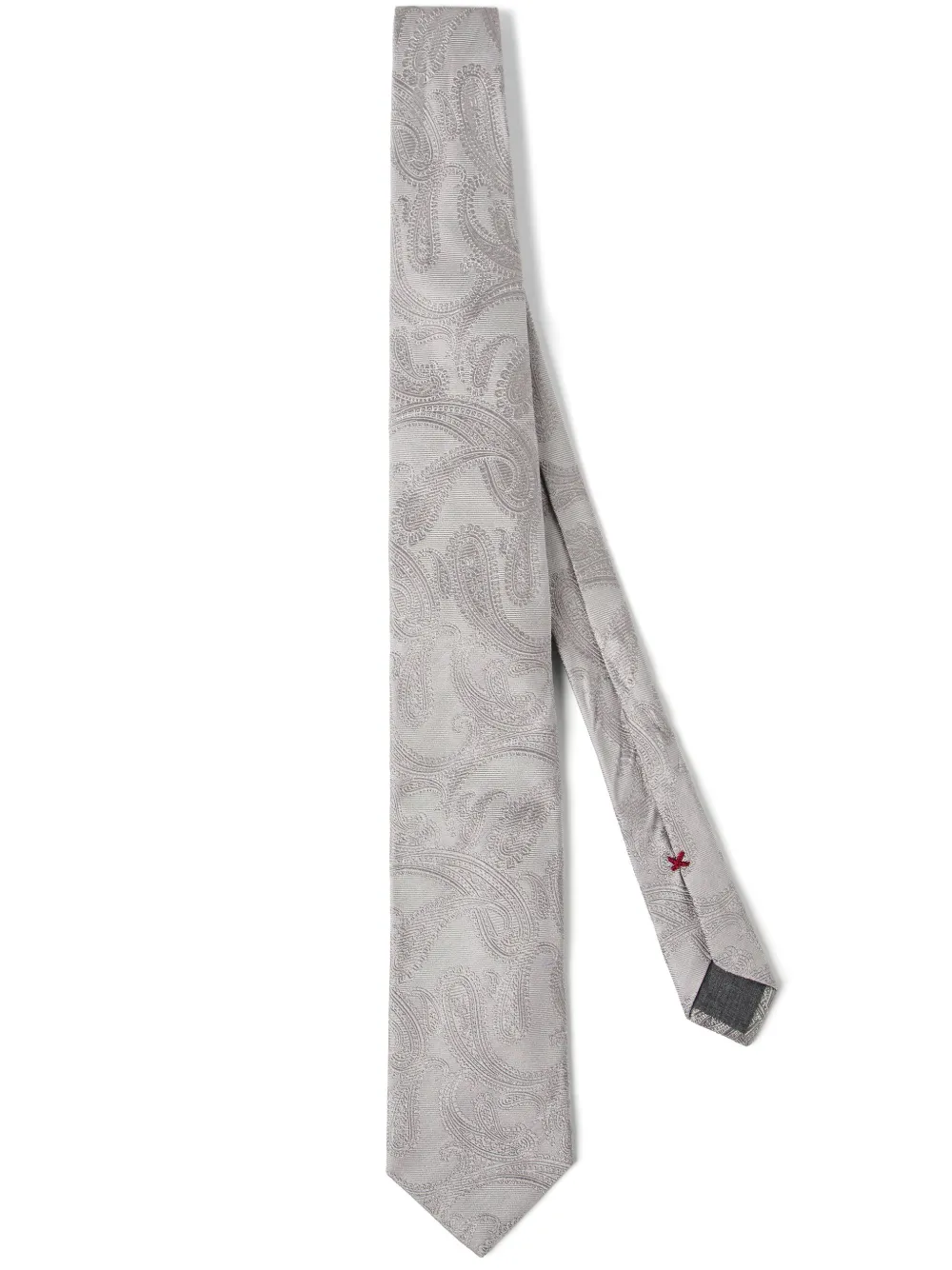 Brunello Cucinelli corbata de seda | gris | Image 1
