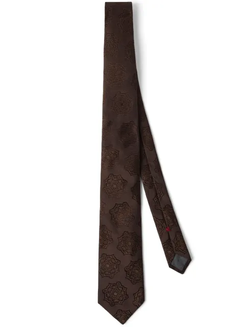 Brunello Cucinelli paisley-jacquard silk tie