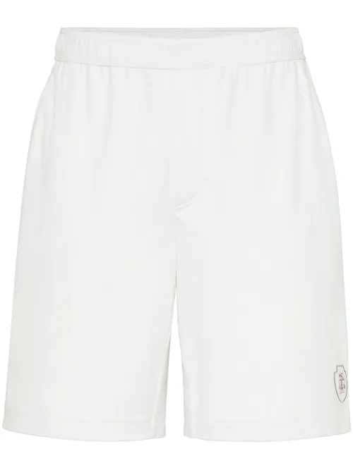 Short à logo brodé - Brunello Cucinelli - Modalova